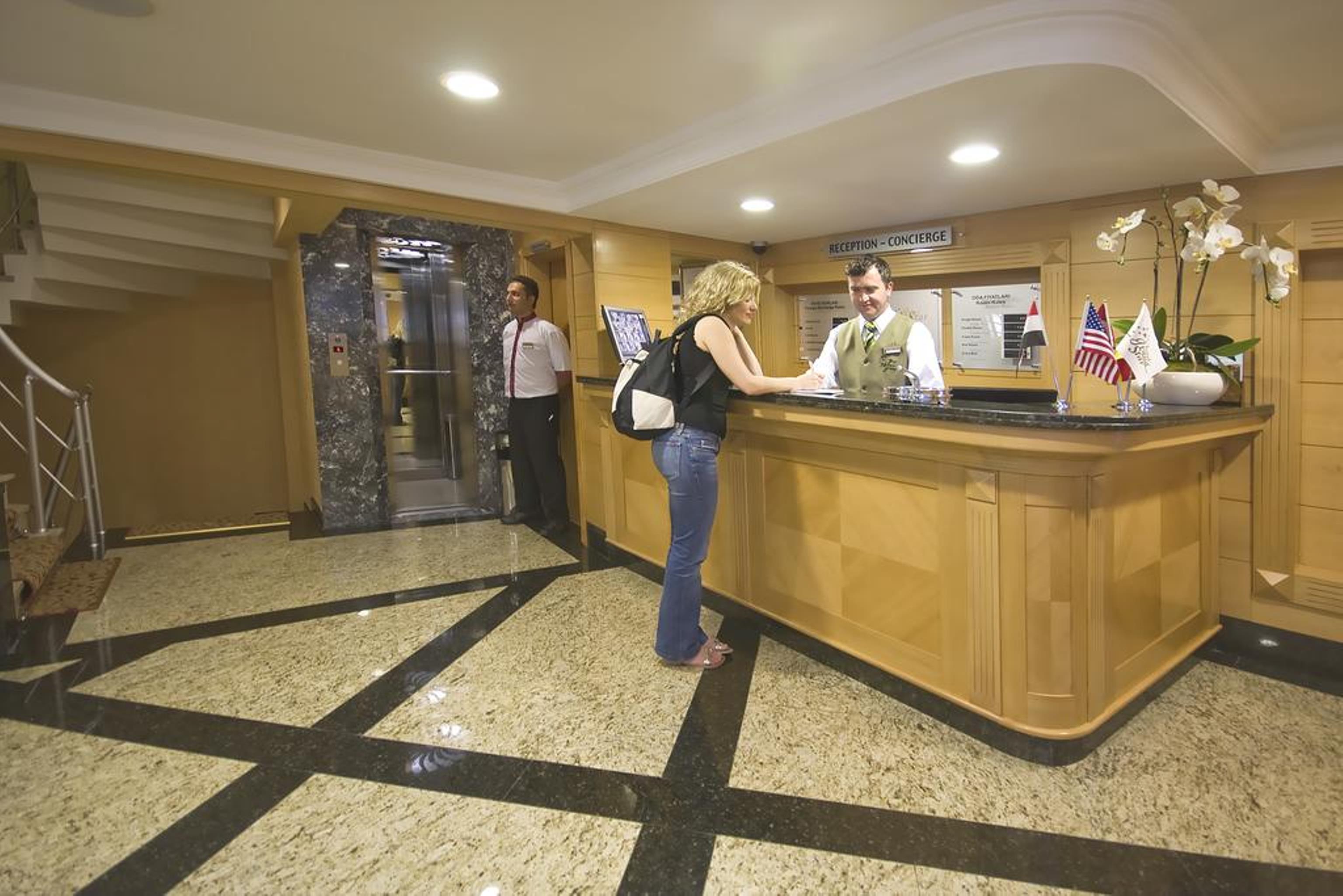 Park Star Hotel Taksim Istanbul Interior foto